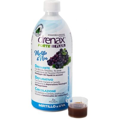 Paladin Pharma Spa Drenax Forte Mirtillo & Uva Plus - Integratore alimentare Paladin Pharma Spa Drenax Forte Mirtillo & Uva Plus - Integratore alimentare