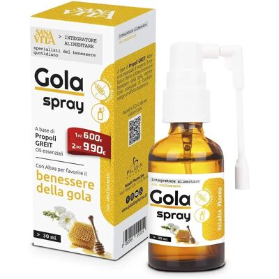 Paladin Gola Spray - Sollievo alla Gola - 30ml Paladin Gola Spray - Sollievo alla Gola - 30ml