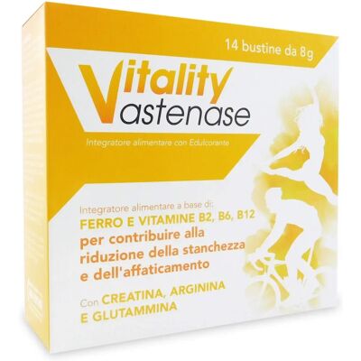 Paladin Pharma Vitality Astenase - Supporto Stanchezza - 14 Bustine Paladin Pharma Vitality Astenase - Supporto Stanchezza - 14 Bustine