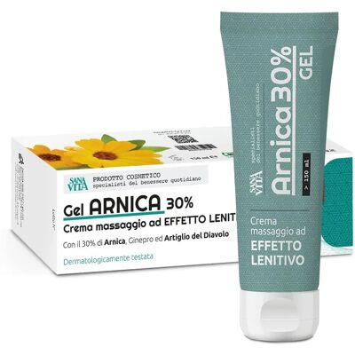 Gel di Arnica 30% Sanavita - Sollievo da Dolori Muscolari e Articolari Gel di Arnica 30% Sanavita - Sollievo da Dolori Muscolari e Articolari
