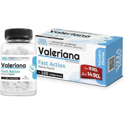 Integratore di Valeriana Sanavita - Rilassamento & Sonno - 100 Compresse Integratore di Valeriana Sanavita - Rilassamento & Sonno - 100 Compresse