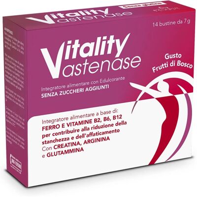 Paladin Pharma Spa Vitality Astenase - Supporto Stanchezza - 14 Bustine Paladin Pharma Spa Vitality Astenase - Supporto Stanchezza - 14 Bustine