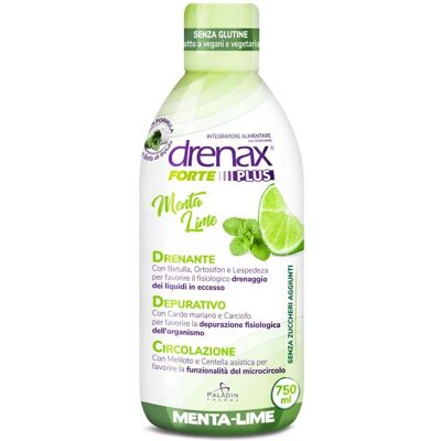 Paladin Pharma - Drenax Forte Plus - Menta Lime - Integratore Detox Paladin Pharma - Drenax Forte Plus - Menta Lime - Integratore Detox
