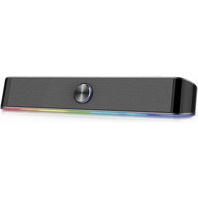 Ewent EW3525 - 2.0 kanaler - 6 W - Svart - Soundbar Ewent EW3525 - 2.0 kanaler - 6 W - Svart - Soundbar
