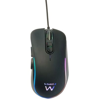 Souris de jeu Ewent PL3302 - 3600 DPI, Optique, Droitier Souris de jeu Ewent PL3302 - 3600 DPI, Optique, Droitier