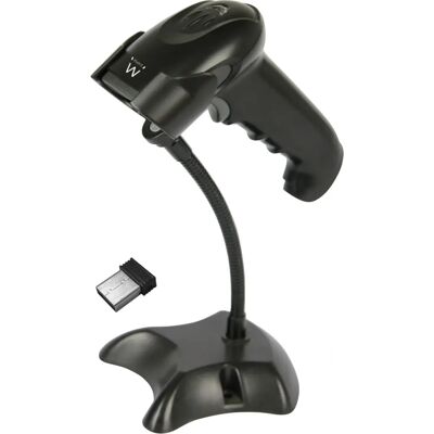 Ewent EW3431 - Handscanner für 1D/2D Barcodes - Schwarz Ewent EW3431 - Handscanner für 1D/2D Barcodes - Schwarz