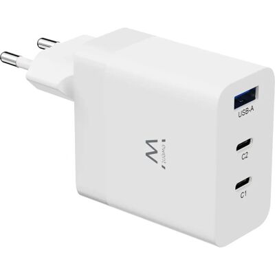 Carregador Branco Universal Ewent EW1323 - Carregador Carregador Branco Universal Ewent EW1323 - Carregador