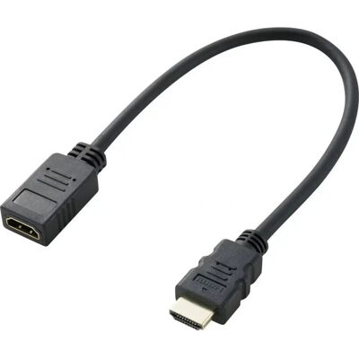 Ewent EC1338 HDMI Kabel - 0,15m - Standard - Schwarz Ewent EC1338 HDMI Kabel - 0,15m - Standard - Schwarz