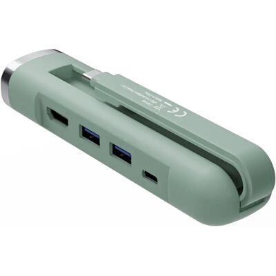 Ewent EW1148 4-Port USB-C Docking Station - Laptop Dockingstation Ewent EW1148 4-Port USB-C Docking Station - Laptop Dockingstation