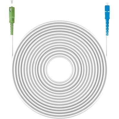 Câble à fibre optique blanc Ewent IM1429 40 m - Fiber Optic Cable Câble à fibre optique blanc Ewent IM1429 40 m - Fiber Optic Cable