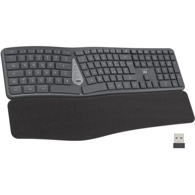 Ewent - EW3288 - QWERTY italien - repose-poignet - keyboard - Publicité Ewent - EW3288 - QWERTY italien - repose-poignet - keyboard - Publicité