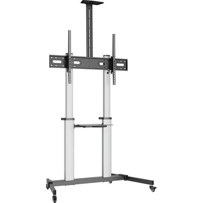 Support TV Ewent EW1592 - 100 pouces Noir, Gris - Publicité Support TV Ewent EW1592 - 100 pouces Noir, Gris - Publicité
