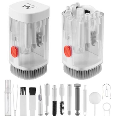 Ewent EW5631 Kit de limpeza multifuncional 21 em 1 - Headphones, Teclados, Telas, TVs, Smartphones Ewent EW5631 Kit de limpeza multifuncional 21 em 1 - Headphones, Teclados, Telas, TVs, Smartphones