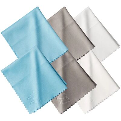 Ewent EW5635 - Azul - 15x18cm - 6un - Pano de limpeza Ewent EW5635 - Azul - 15x18cm - 6un - Pano de limpeza
