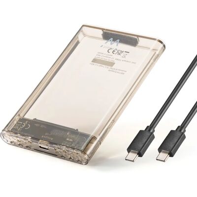Ewent EW7068 Externe SSD-Gehäuse - Transparent 2,5" Festplattengehäuse Ewent EW7068 Externe SSD-Gehäuse - Transparent 2,5" Festplattengehäuse