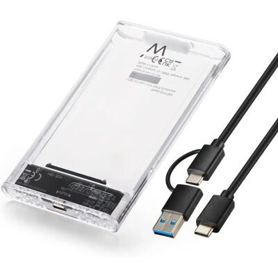 Ewent EW7064 - Caja para SSD Transparente 2.5" Ewent EW7064 - Caja para SSD Transparente 2.5"