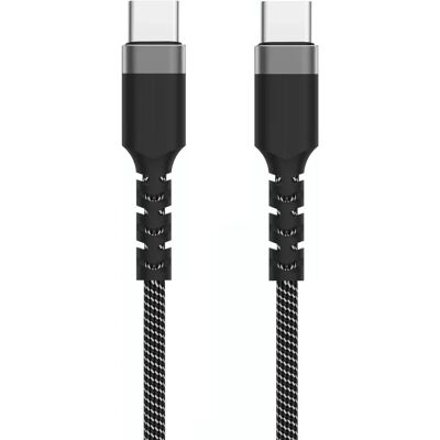 Cabo USB C Ewent EC1097 - 1m Preto Cabo USB C Ewent EC1097 - 1m Preto