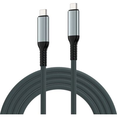Câble USB4 Gen 3x2 Ewent EC1072 - 2m Noir - Publicité Câble USB4 Gen 3x2 Ewent EC1072 - 2m Noir - Publicité