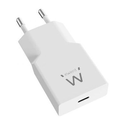 Ewent EW1310 Wit Ultra-dun Snellader - oplader Ewent EW1310 Wit Ultra-dun Snellader - oplader