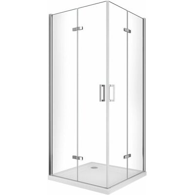 Giorgy - Ducha angular plegable - 190cm altura - Transparente Giorgy - Ducha angular plegable - 190cm altura - Transparente