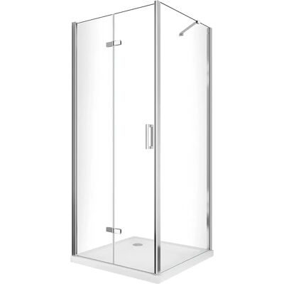 Giorgy Caja de ducha reversible - Vidrio de seguridad 6mm - 190cm altura Giorgy Caja de ducha reversible - Vidrio de seguridad 6mm - 190cm altura