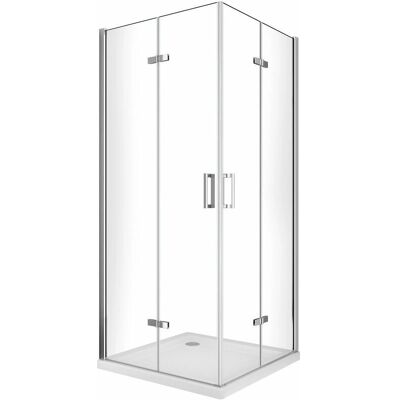 GIORGY Ducha Angular Plegable - 80x80 - Cromo GIORGY Ducha Angular Plegable - 80x80 - Cromo