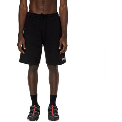 Diesel P-Crown-Div Shorts - Sportief Zwart Diesel P-Crown-Div Shorts - Sportief Zwart