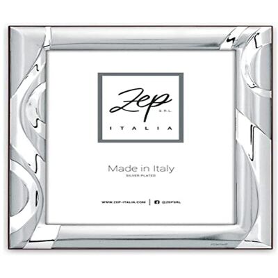 Zep Italia Zilveren Fotolijst 15x20cm - Serie Viareggio Zep Italia Zilveren Fotolijst 15x20cm - Serie Viareggio