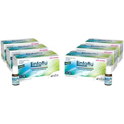 Noos Lymphoflu Supporto Immunitario - 6 x 15ml Bottiglie Noos Lymphoflu Supporto Immunitario - 6 x 15ml Bottiglie