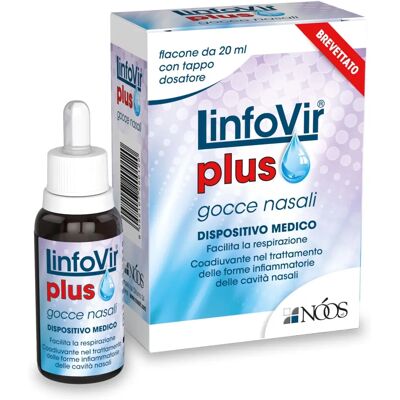 Noos Linfovir Plus Gocce Nasali - Decongestionante & Antinfiammatorio Noos Linfovir Plus Gocce Nasali - Decongestionante & Antinfiammatorio
