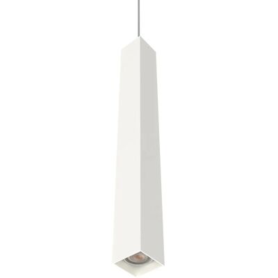 Luce Sospensione Cube Lumicom - 60cm, GU10, Metallo, Bianco Opaco Luce Sospensione Cube Lumicom - 60cm, GU10, Metallo, Bianco Opaco