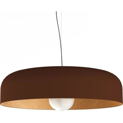 Lumicom Tuzzi Corten marrón/hoja dorada Lámpara colgante Lumicom Tuzzi Corten marrón/hoja dorada Lámpara colgante