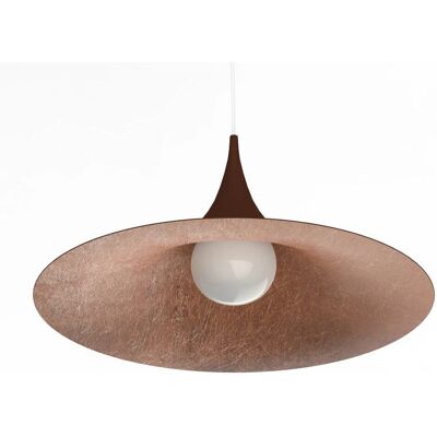 Lumicom Louie Pendelleuchte - Corten Braun / Kupferblatt - 57cm - Pendellampe Lumicom Louie Pendelleuchte - Corten Braun / Kupferblatt - 57cm - Pendellampe
