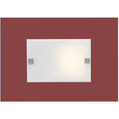 LUMICOM Brook Lámpara de Pared - Rectángulo, E27, 42W, Italia LUMICOM Brook Lámpara de Pared - Rectángulo, E27, 42W, Italia