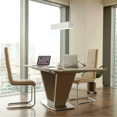 Lumicom Linear Lampada a sospensione LED - 60cm, 4000K, Bianco - Interni Lumicom Linear Lampada a sospensione LED - 60cm, 4000K, Bianco - Interni