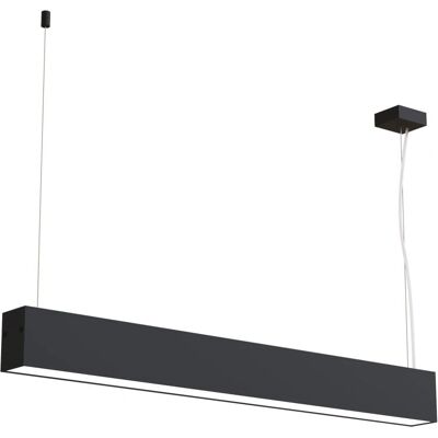 Lámpara lineal suspendida - 14.4W 4000K - Negro - IP20 Lámpara lineal suspendida - 14.4W 4000K - Negro - IP20