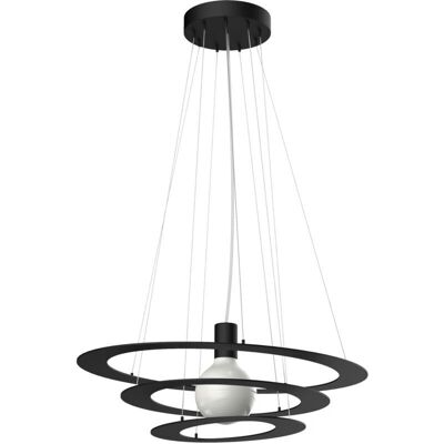 LUMICOM Saturno Lámpara de Techo - Max 42W, Gris, 60cm LUMICOM Saturno Lámpara de Techo - Max 42W, Gris, 60cm