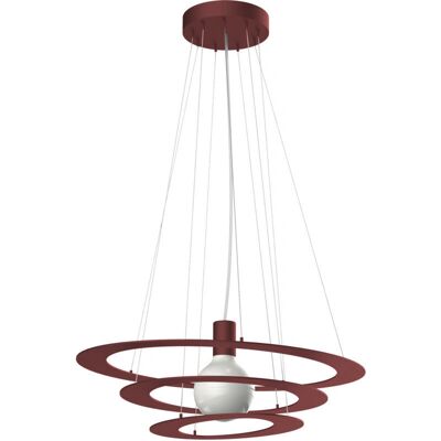 Lumicom Saturno Corten Marrón Lámpara de Suspensión - Tipo de Colgante Lumicom Saturno Corten Marrón Lámpara de Suspensión - Tipo de Colgante
