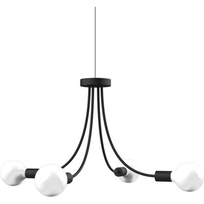 Lumicom Lampada da Soffitto Classica - E27, 42W, Nero - Illuminazione da Soffitto Lumicom Lampada da Soffitto Classica - E27, 42W, Nero - Illuminazione da Soffitto