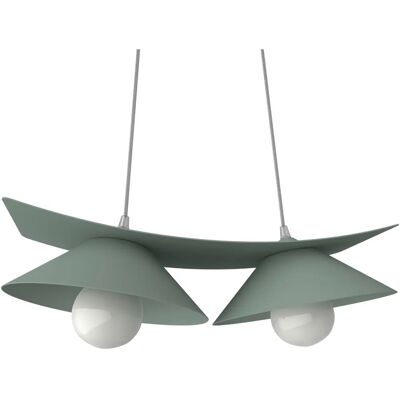 Lumicom Miller Lámpara de Techo - E27, Metal, Verde Glacial Lumicom Miller Lámpara de Techo - E27, Metal, Verde Glacial