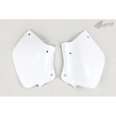 UFO Plast White Honda XR Side Panel - Motorcycle Type UFO Plast White Honda XR Side Panel - Motorcycle Type