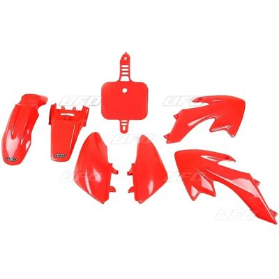 Ufo Plast Honda Crf 50 - Kit de Plastiques - Rouge - Pièce de Moto - Publicité Ufo Plast Honda Crf 50 - Kit de Plastiques - Rouge - Pièce de Moto - Publicité