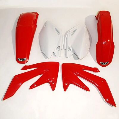 Kit Complet de Plastique UFO Plast Honda CRF 250 R - Pièce de Moto - Publicité Kit Complet de Plastique UFO Plast Honda CRF 250 R - Pièce de Moto - Publicité