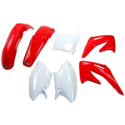 Ufo Honda CRF 450 R Kunststoff-Kit - Originalfarbe, Robust Ufo Honda CRF 450 R Kunststoff-Kit - Originalfarbe, Robust