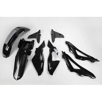 Kit de Plastiques Noir Ufo Plast pour Husqvarna CR 125 2009-2013 - Publicité Kit de Plastiques Noir Ufo Plast pour Husqvarna CR 125 2009-2013 - Publicité