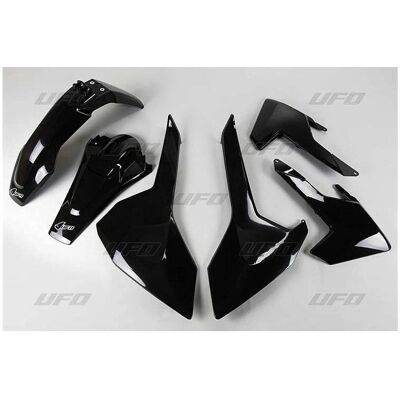 Kit Plastici Ufo Husqvarna - Nero - Te 125, Fe 350, Te 300, Te 250, Fe 450 - Kit in Plastica Kit Plastici Ufo Husqvarna - Nero - Te 125, Fe 350, Te 300, Te 250, Fe 450 - Kit in Plastica