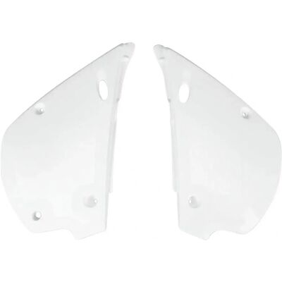 Ufo Plast Kawasaki Kx 80 White Side Panels - Side Panels Ufo Plast Kawasaki Kx 80 White Side Panels - Side Panels