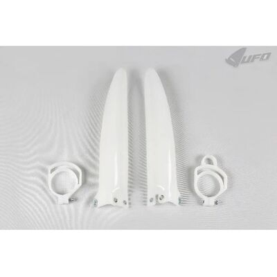 UFO Plast Fork Protectors for Kawasaki KX 85 - Impact-resistant, Easy Install UFO Plast Fork Protectors for Kawasaki KX 85 - Impact-resistant, Easy Install