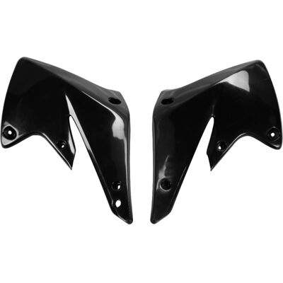 Copertura Radiatore UFO Kawasaki KXF 250 - Nero - 2004-2005 Copertura Radiatore UFO Kawasaki KXF 250 - Nero - 2004-2005