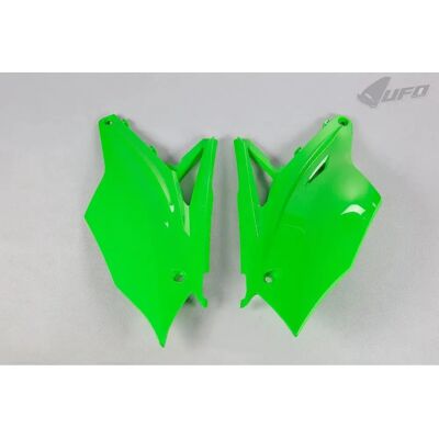 Ufo Side Panels Kawasaki KXF 450 - Green - Side Panels Ufo Side Panels Kawasaki KXF 450 - Green - Side Panels